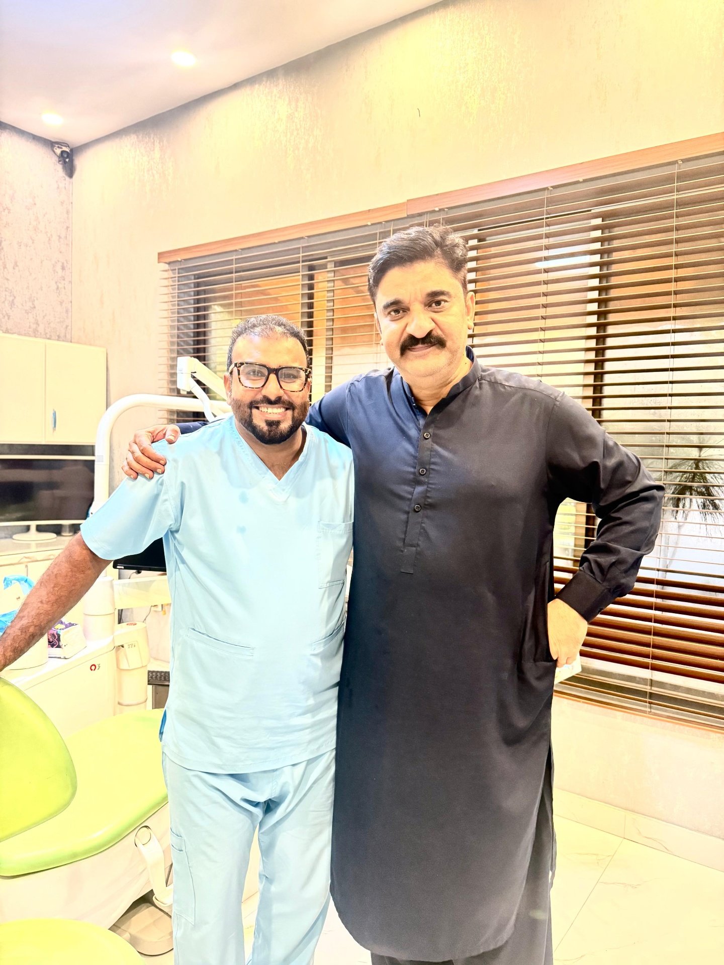 Sarfraz Chaudhry at Smile Care Dental Clinic